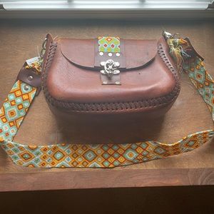 Handmade leather purse.  Purchased in Tulum.   Brand new, never used.